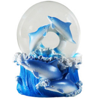 Obrázek z Sněžítko 9cm - delfíni (12) 